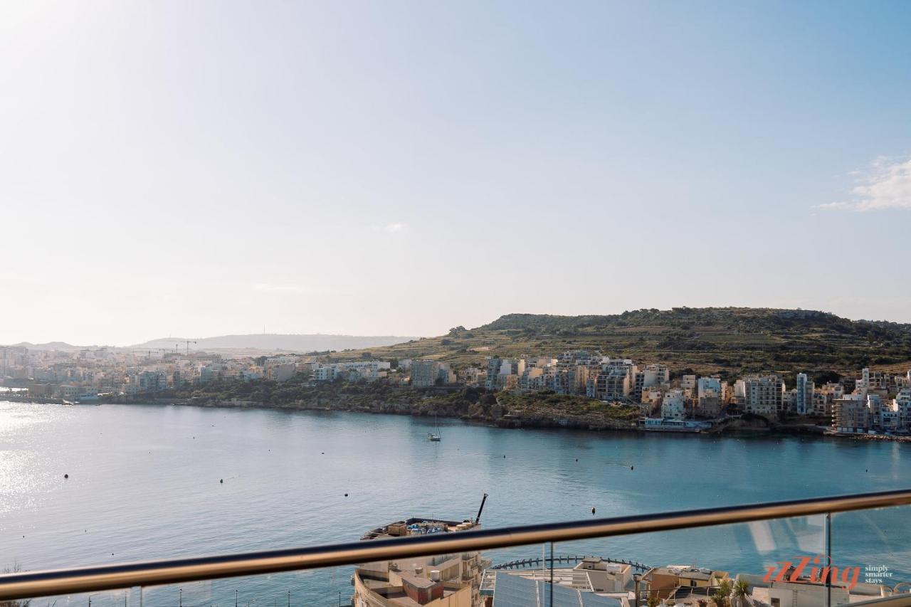 Apartament Insta Worthy Gorgeous Seaview Penthouse San Pawl il-Baħar Zewnętrze zdjęcie